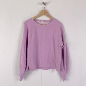 Splendid Lavender Crew Neck Sweater
